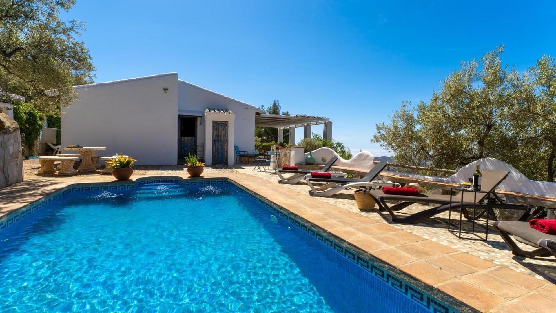 Ferienhaus Mit Privatpool Fuer 4 Personen Ca 70 Qm In Frigiliana, Andalusien Costa Del Sol Villa Exterior photo