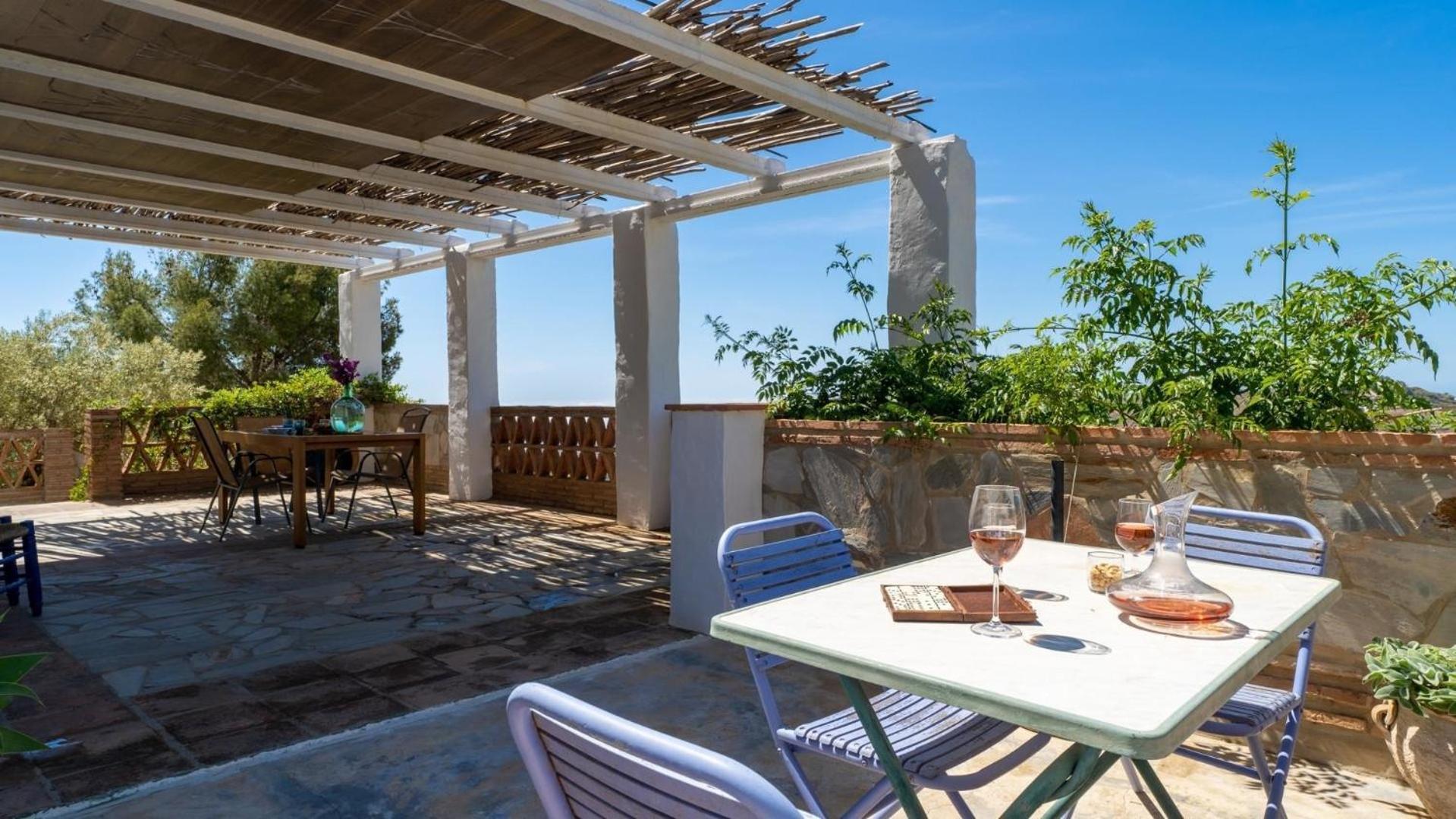 Ferienhaus Mit Privatpool Fuer 4 Personen Ca 70 Qm In Frigiliana, Andalusien Costa Del Sol Villa Exterior photo