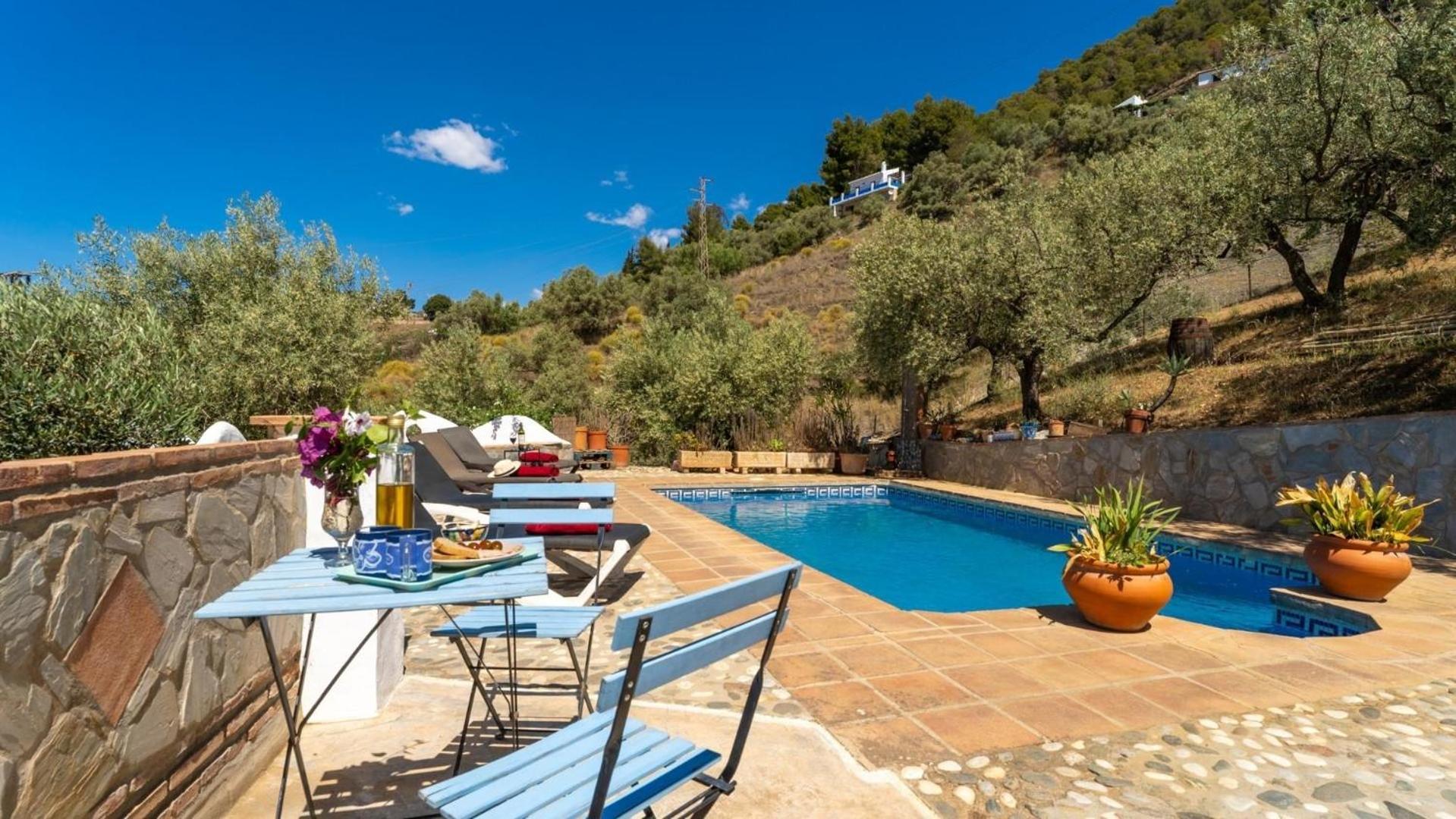 Ferienhaus Mit Privatpool Fuer 4 Personen Ca 70 Qm In Frigiliana, Andalusien Costa Del Sol Villa Exterior photo